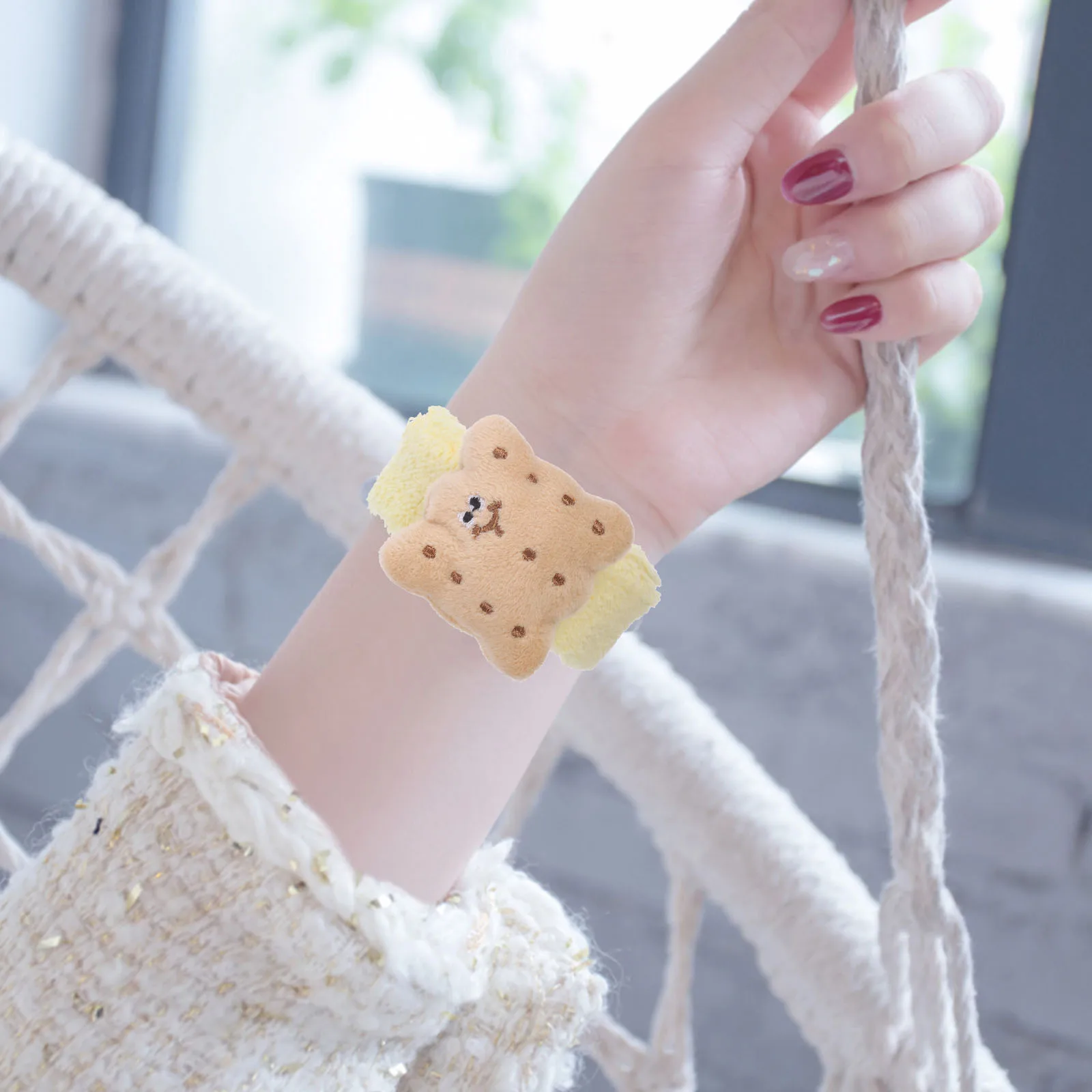 Polsino impermeabile per il lavaggio del viso Asciugamani da polso spa assorbenti per lavare il viso Braccialetti per strumenti per la cura della pelle del viso per le donne