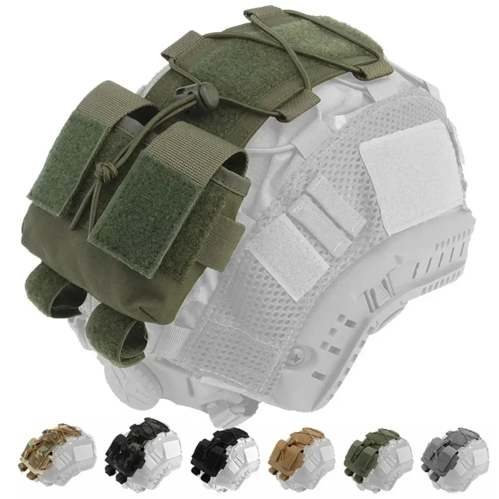 Hunting Fast Tactical Helmet Battery Pouch MK2 Night Vision Battery Pack Helmet Counterweight Pack Airsoft Helmet Accessories