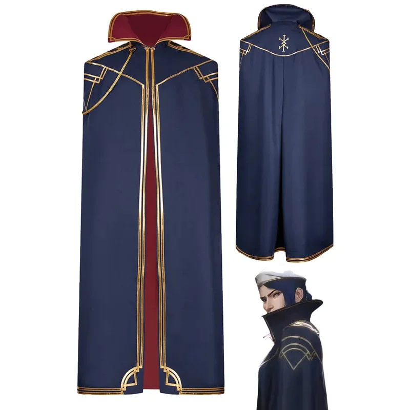 

Disguise Arcane Caitlyn Kiramman Cosplay Cape 2024 Game LoL TV 2 Costume Adult Women Female Roleplay Fancy Dress Up Party Outfit