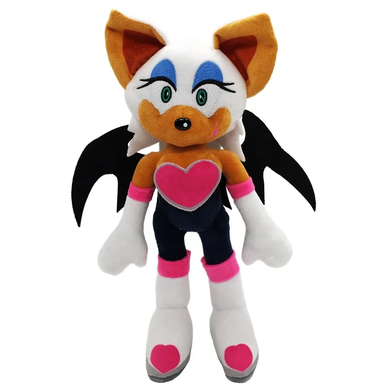 Cartoon Anime Super Sonic High-Quality Soft Plush Doll Sonic Tails Knack Plush Toy Hedgehog Doll Toys Children's Christmas Gift - view 4