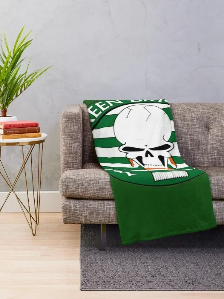 green brigade Throw Blanket Soft Big Sofa Throw Blankets