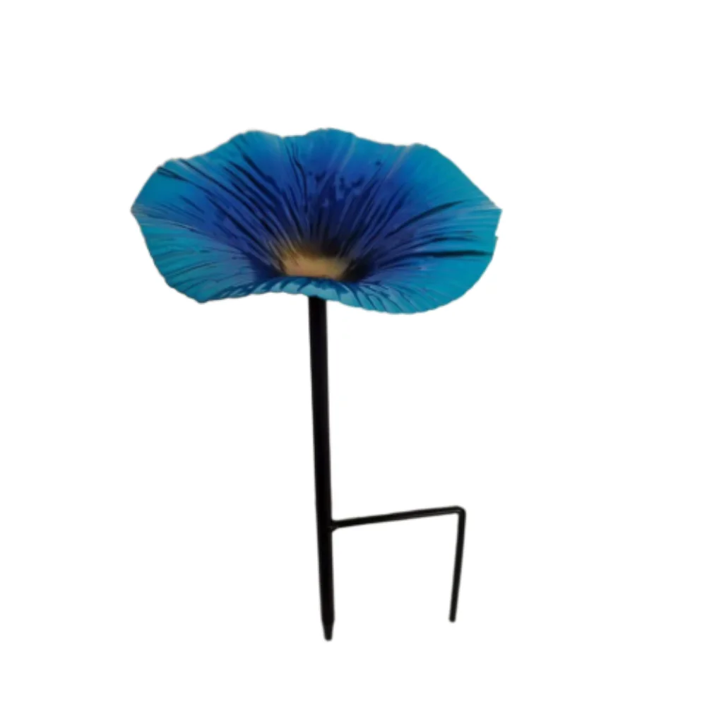 Bee Watering Station Bird Feeder Garden Decor Easy Installation Dual-purpose Design Flower-shaped Tray For Patio