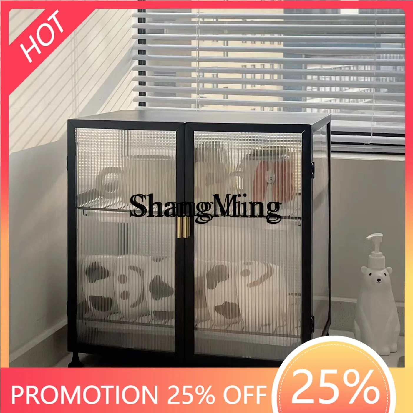 

ZYY exquisite senior drain bowl holder storage box kitchen rack large capacity household cup holder with door