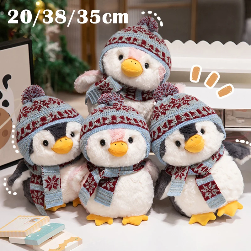

20/28/35CM Penguin Kawaii Plush Toys Lovely Stuffed Soft Animal Dolls Birthday Gift For Kids Doll Little Penguin Ornament