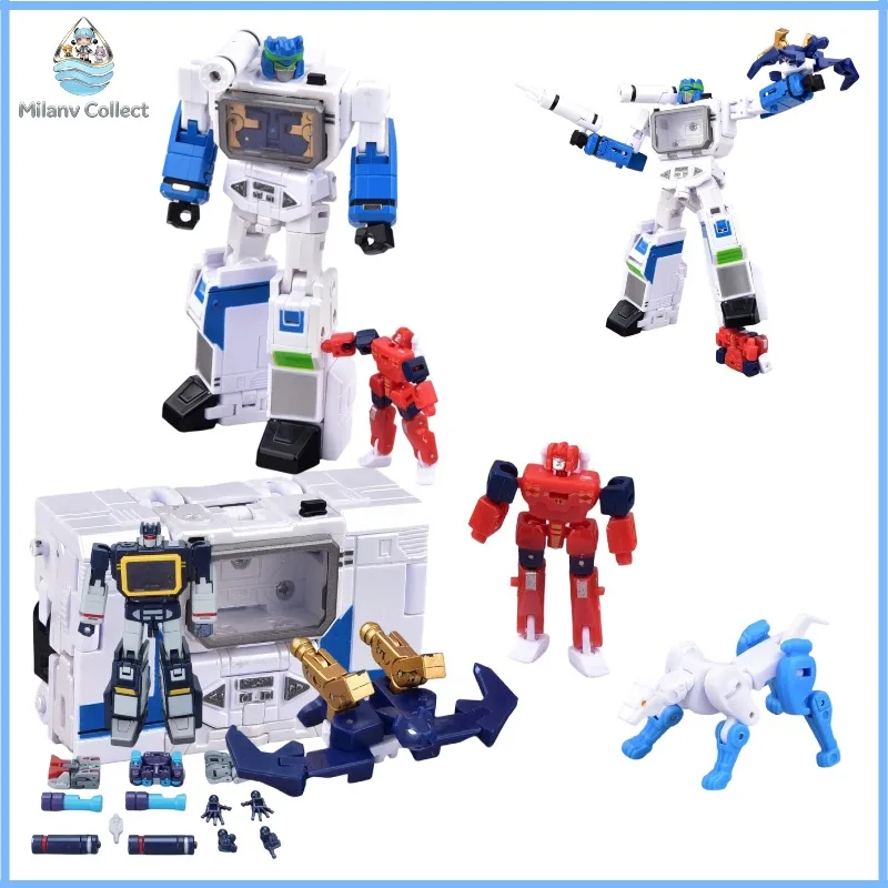 [IN STOCK] Transformation SD01 SD-01 SD-01B SD01B KO Newage H21 Soundwave PAPA With Tape G1 Action Figure With Box