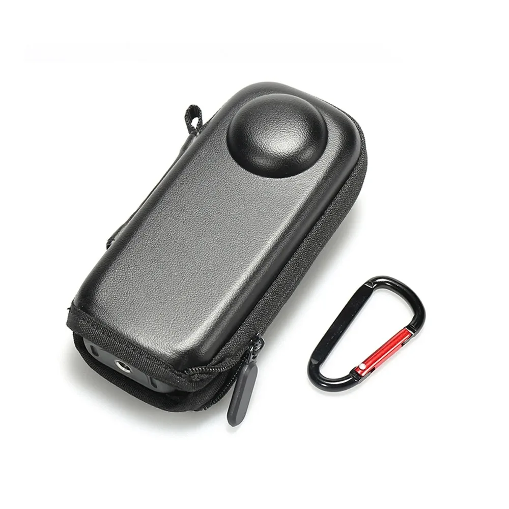 Mini Storage Case for Insta360 X4 Sport Camera Protector Portable Storage Case PU Bag for Insta 360 X4 Accessories