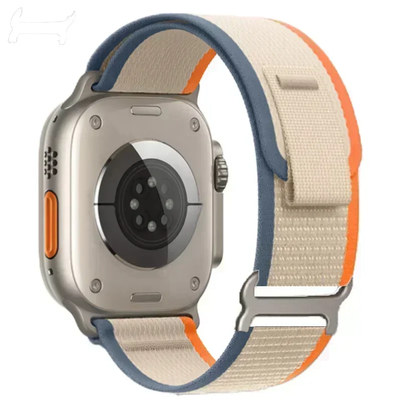 Trail Loop Band Voor Apple Watch Ultra 2 Band 49Mm 44 Mm 45Mm 40Mm 41Mm 38Mm 42Mm 45 44 Mm Armband Iwatch Serie 8 9 7 6 5 3 Se