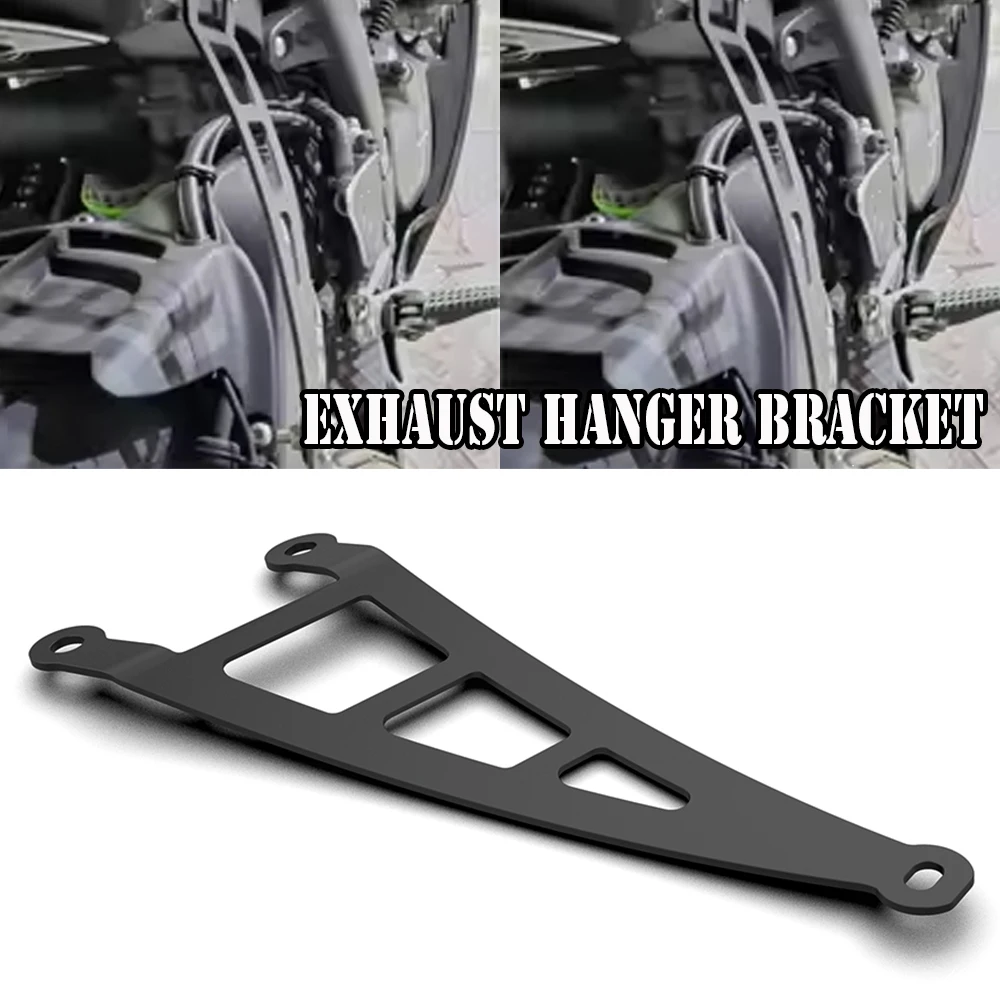 

For KAWASAKI ZX6R 2009-2025 2024 2023 ZX-6R ZX636 ZX10R ZX-10R Exhaust Hanger Bracket Muffler Exhaust Hanger Holder Modification