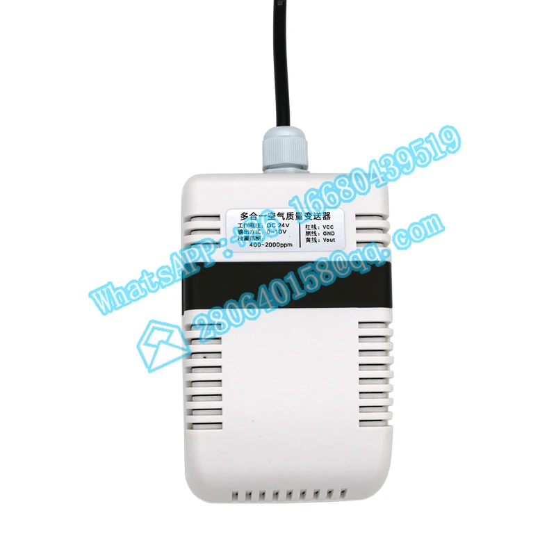 OEM ODM Custom Modbus RS485 Co2 TVOV HCHO Humidity Temperature Carbon Dioxide Sensor