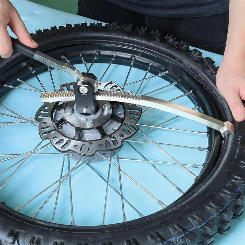 

Dirt Bike Tire Changing Tool Kit For 16" To 21" Wheels-Fits Motocross,Enduro Bikes, Includes 10/12/17/20/25Mm Axles