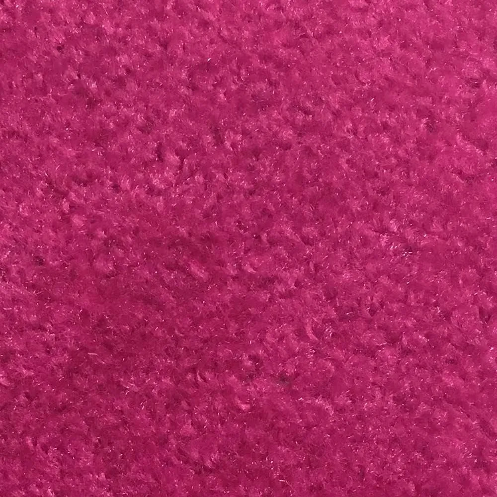 Pink Event Carpet Aisle Runner 3x10 Ft Real Rug with Backing and Binding for Weddings Parties
