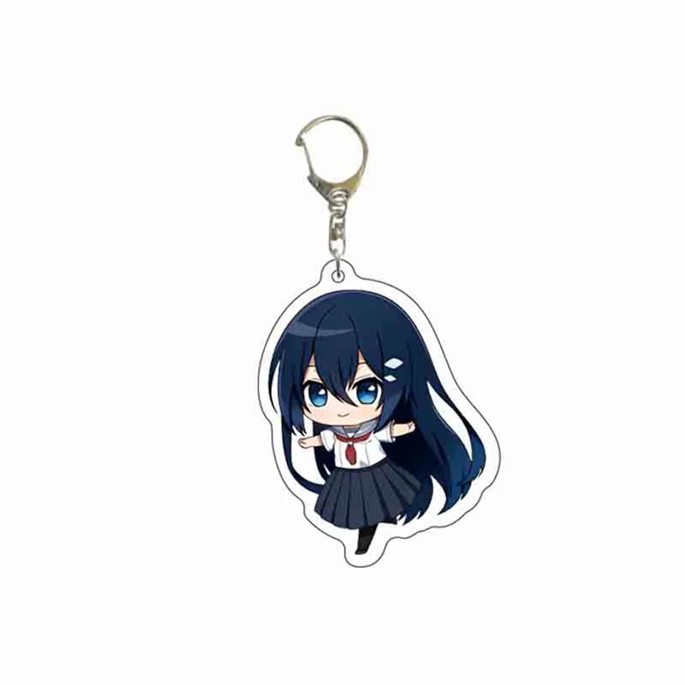 6CM Anime This Monster Wants to Eat Me Acrylic Keychain Model Cosplay Charm Characters Ornament Accessories Christmas Gifts