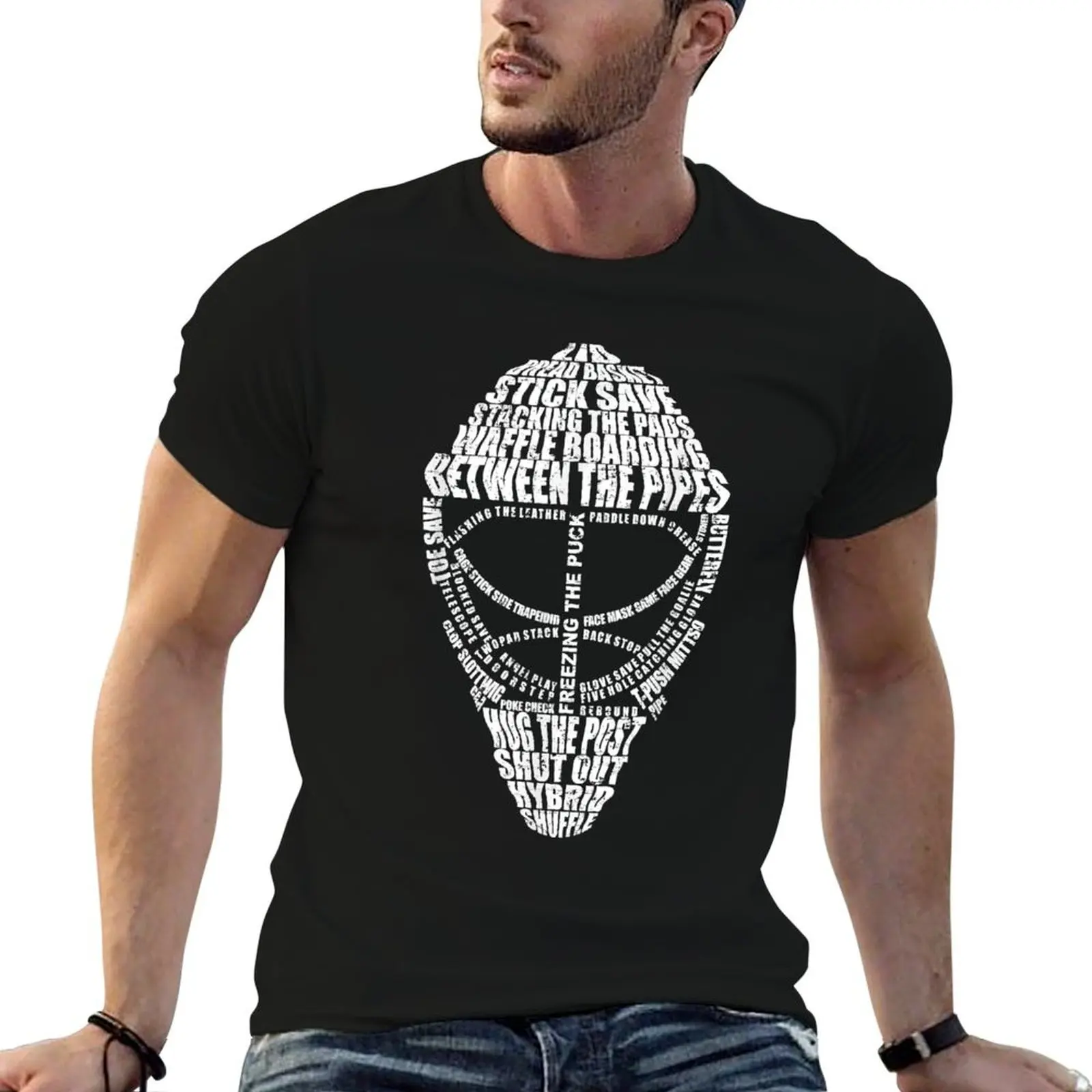 

Hockey Goalie Quote For Hockey Goalie T-Shirt man t shirts for men t shirts for man slim fit T-Shirt