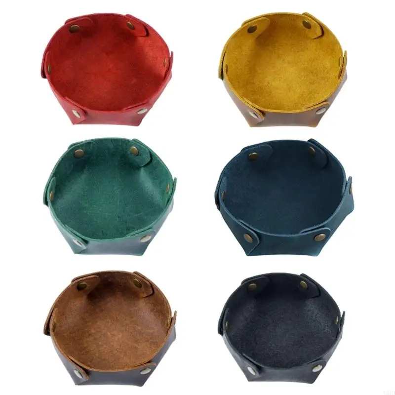

Y51D Tray Candy Storage Box Entryway Table Tray Jewelry Valet-Tray for Club Home