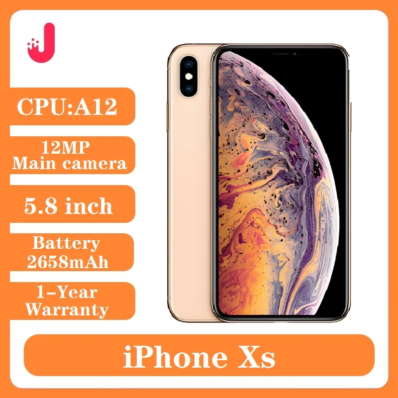 Used iPhone XS 5.8 OLED 64GB Gold