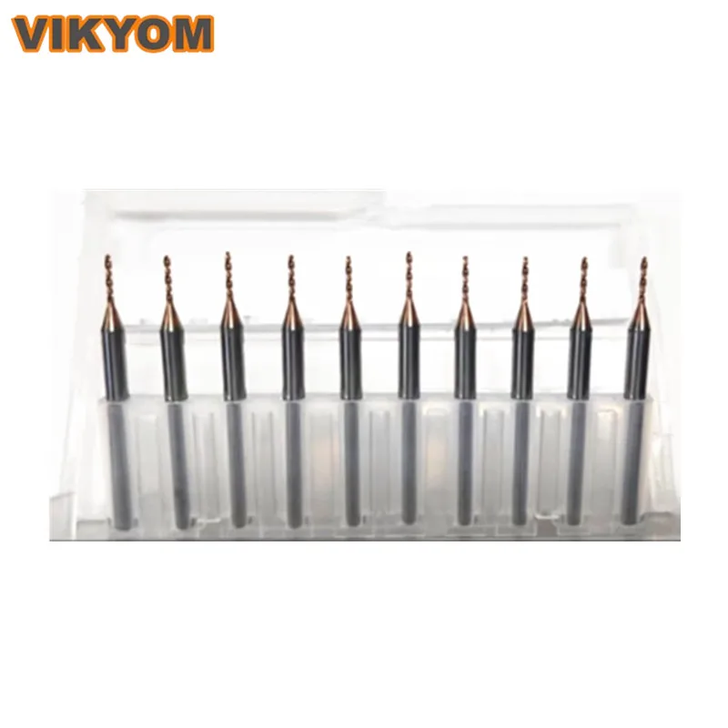 

20 шт. 1,8x10xD3 твердосплавное сверло 118 градусов