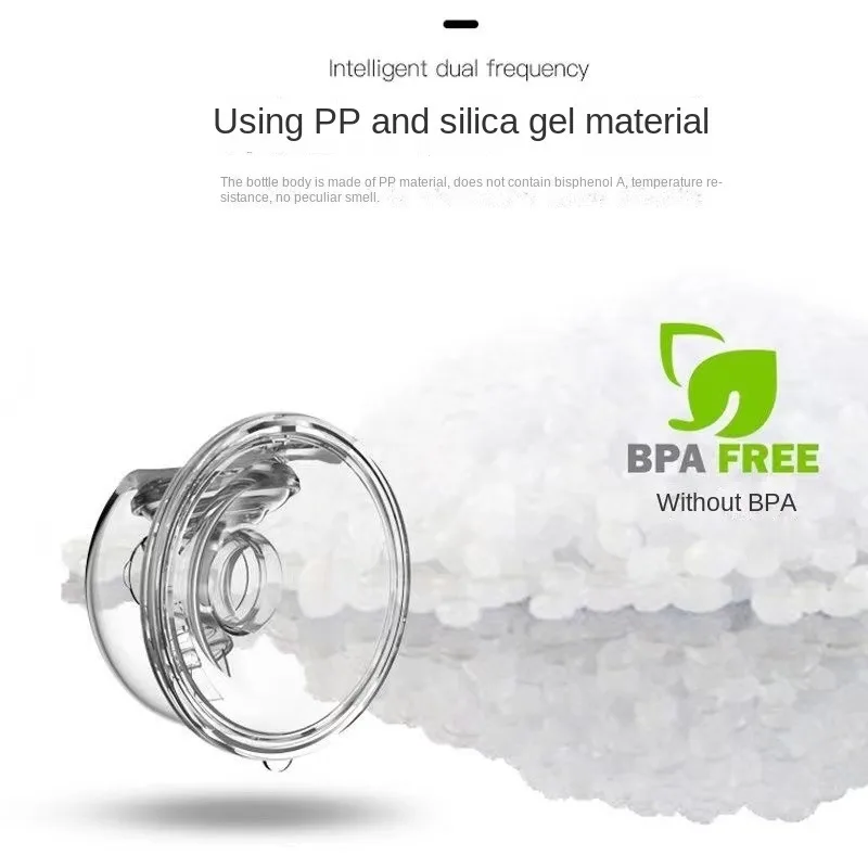 مضخة ثدي كهربائية يمكن ارتداؤها منخفضة الضوضاء بدون استخدام اليدين وخالية من مادة BPA ومضادة للتسرب لجامع الحليب للرضاعة الطبيعية #6