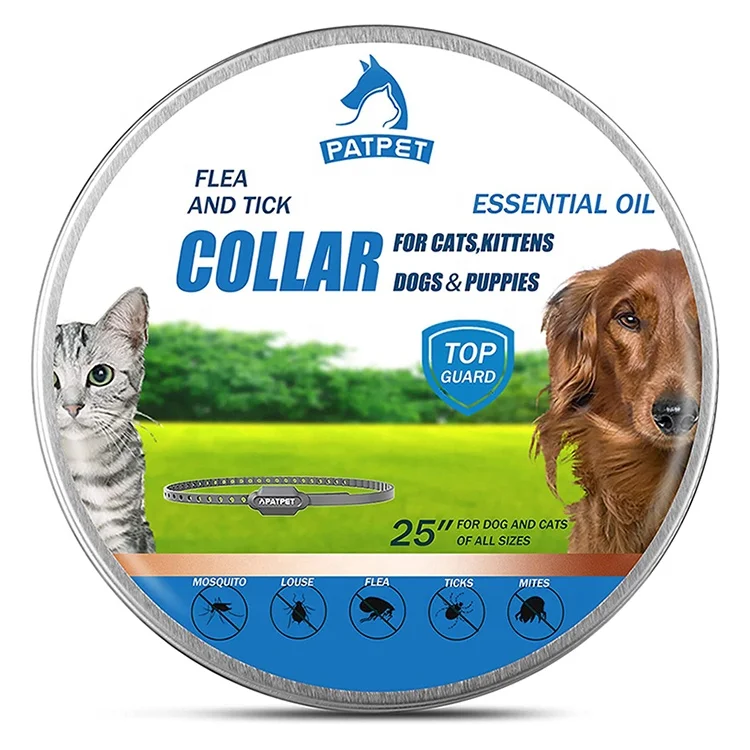 2024 Best Dog Cats Collar 8 Month Protection Pet From Flea And Tick Pet Puppy Kitten Collar Lasts Up Flea Collar For Cats Dogs