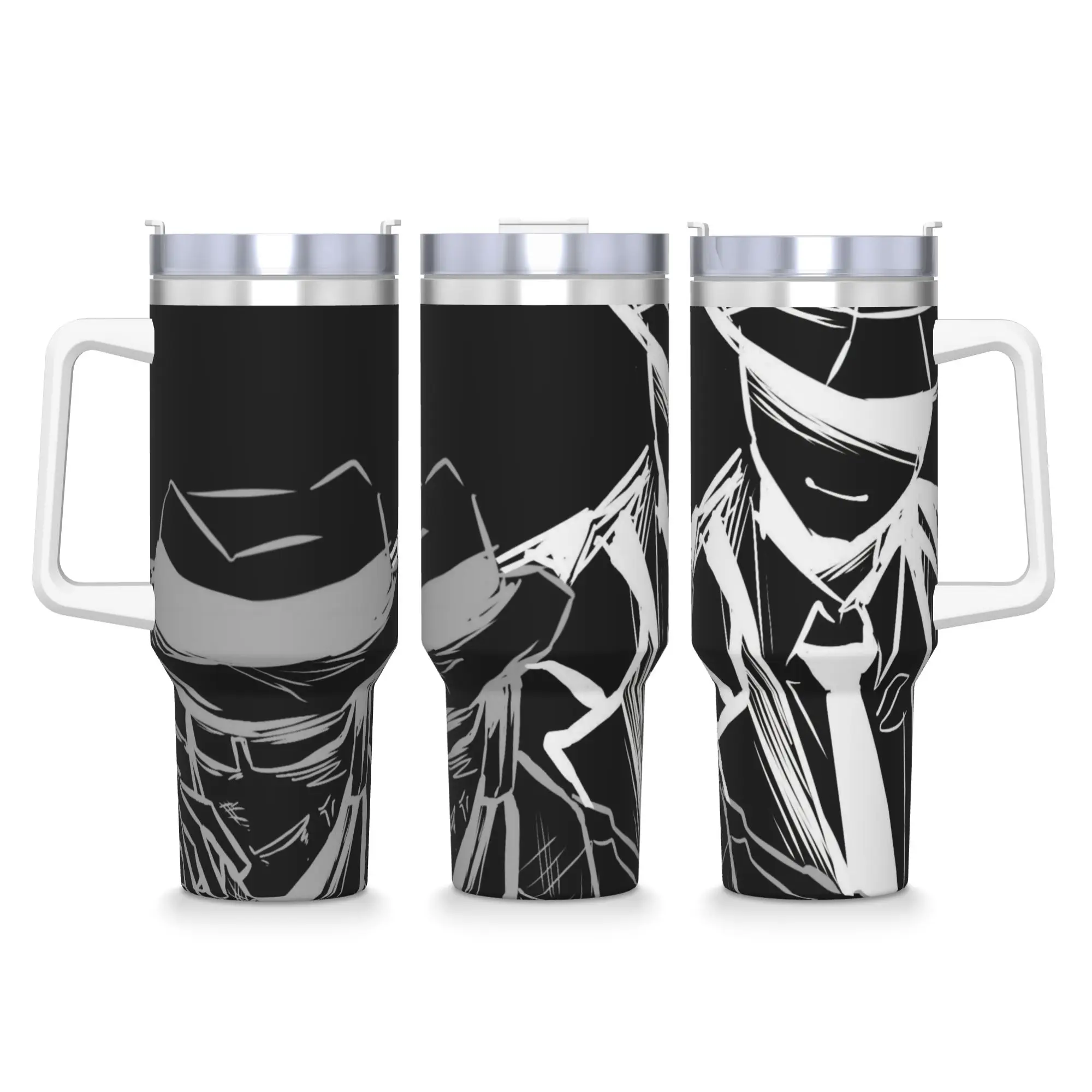 

Стакан из нержавеющей стали Forsaken Doublefedora, термочашки, сохраняющие тепло, холодные и горячие кружки, чашка для путешествий, бутылка для воды на заказ