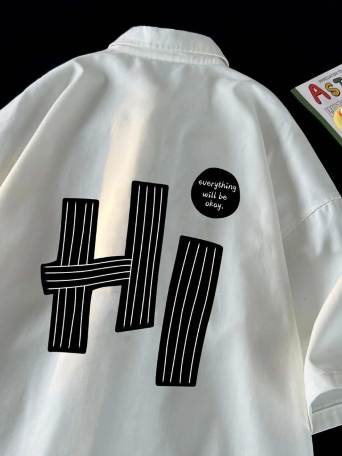 

Мужская летняя тонкая повседневная футболка свободного кроя из дышащей ткани, модная и легкая...