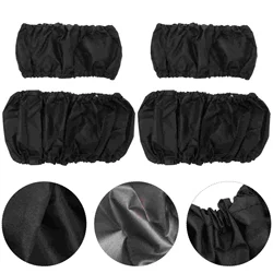4 Uds cubierta de rueda accesorios de cochecito de bebé funda de cochecito calcetín silla de ruedas accesorio de tela Oxford neumático