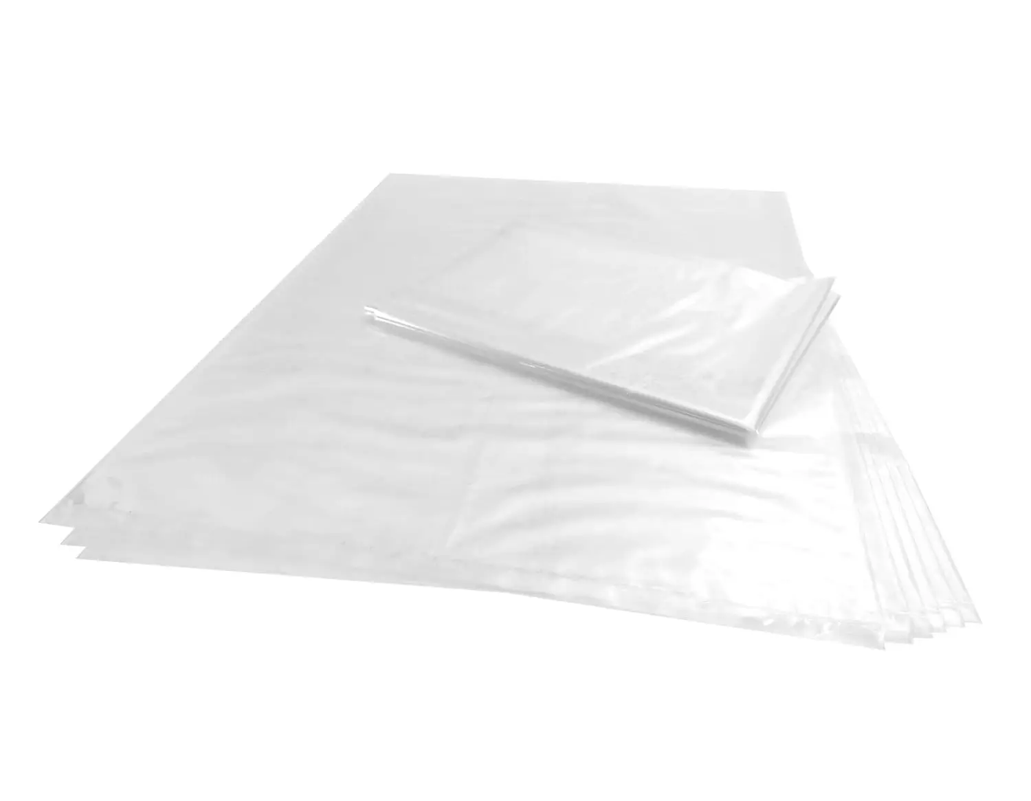 

Clear Plastic Poly Bags 18x24 Inch 1.1 Mil - 100 Pack for Bread Proofing, Dough, Food Storage, Laundry, and More