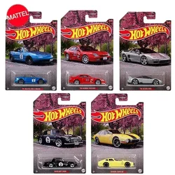 Oryginalny Hot Wheels samochód Diecast 1/64 klasyczny japoński Nissan Honda Civic Toyota wykwintne kolekcja zabawki dla chłopców dzieci prezent