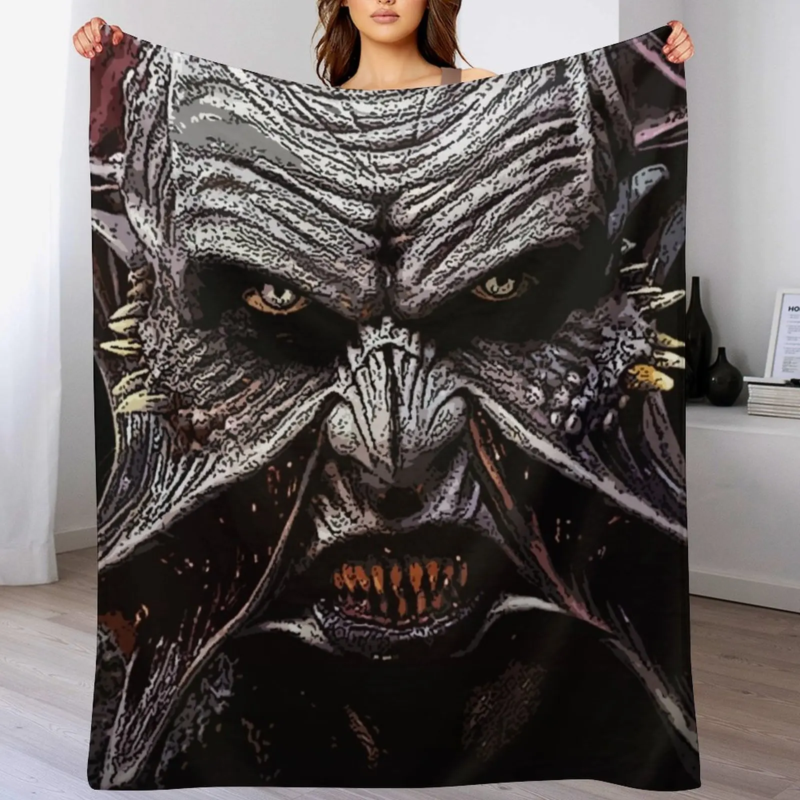 Jeepers Creepers Throw Blanket For Baby blankets and throws anime Beach Blankets