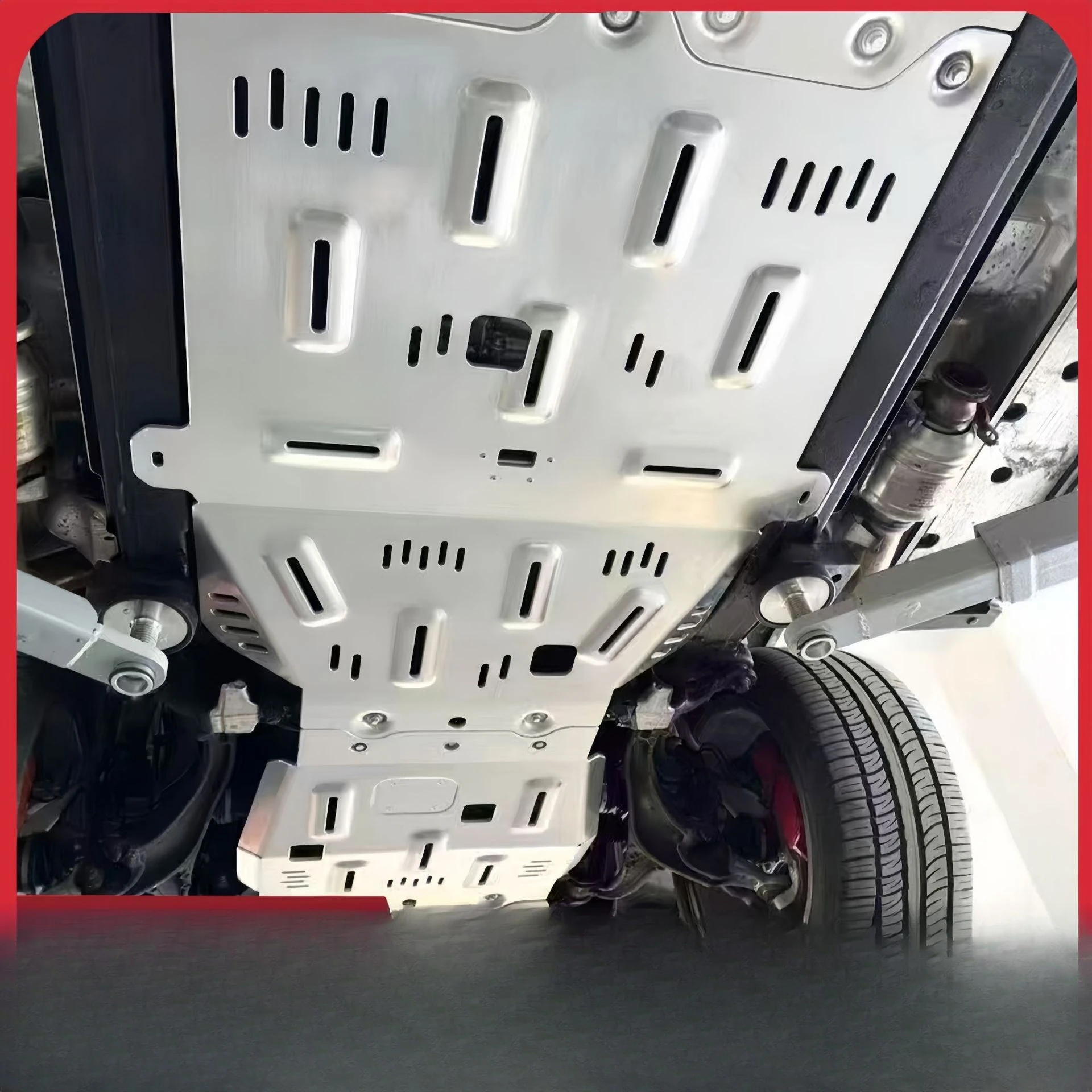 

Suitable for Mercedes-Benz large G-class g500g63g400DG450Dg550 modified chassis lower guard plate protection chassis armor