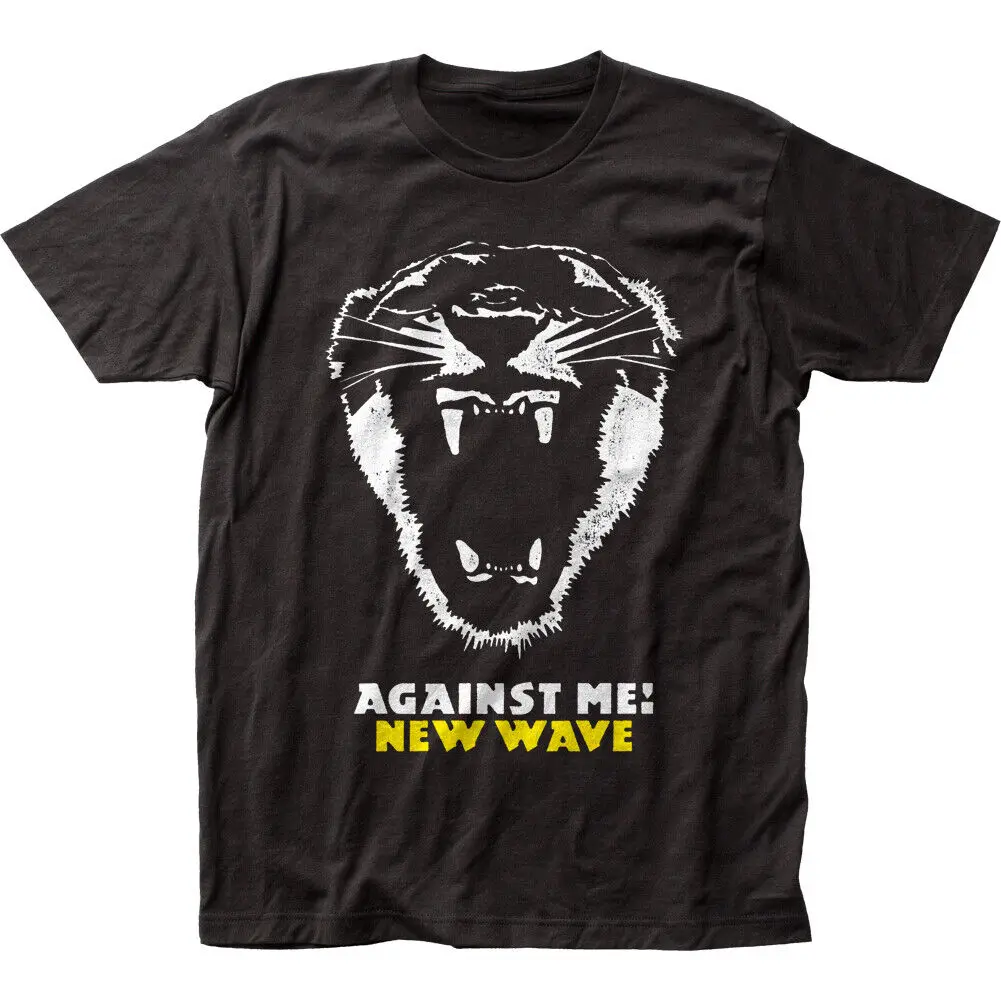 Against Me New Wave T Shirt Mens Licensed Rock N Roll Band Axl Rose Black