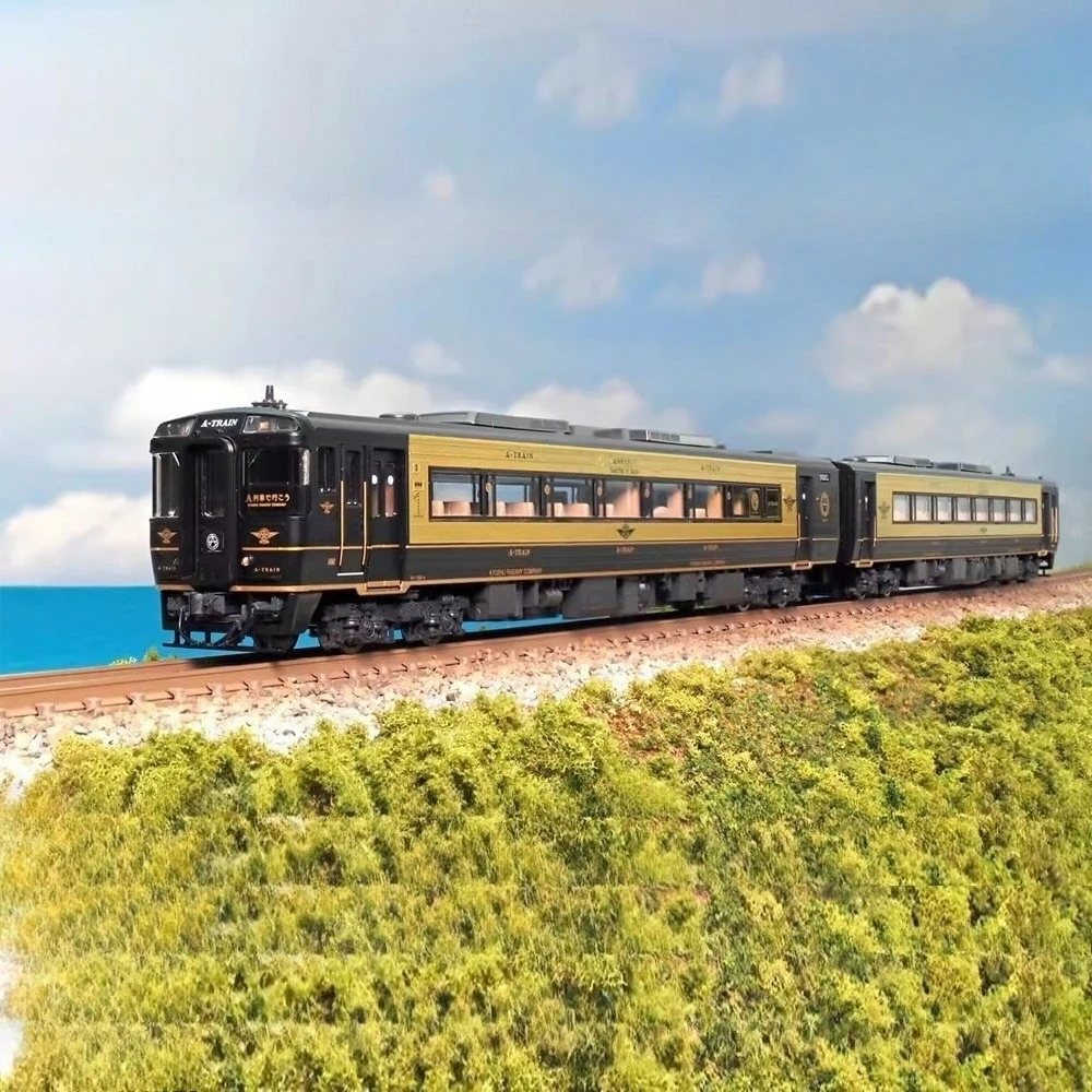 TOMIX N-type 1/160 Train Model Kyushu Kiha 185 Series A Train Diesel Locomotive 98152 2-section Train Set Boy Toy Gift