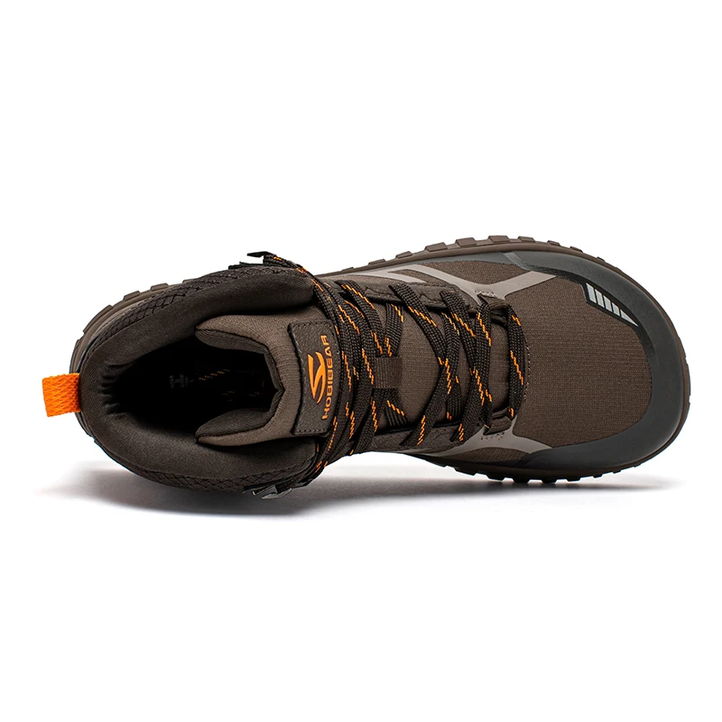 HOBIBEAR منتصف أعلى أحذية بيرفوت رجل إمرأة واسعة تو أحذية المشي لمسافات طويلة في الهواء الطلق عدم الانزلاق درب احذية الجري