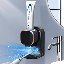 3 Mode  Toothpaste Dispenser Removable Bathroom Accessories Automatic Dispenser Wall Mounted Electric Toothpaste Squeezer