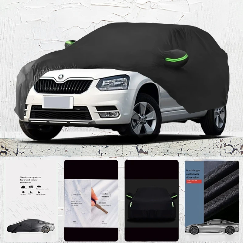 

For Skoda-Yeti Auto Anti snow Anti dust Anti-uv Anti peeling paint And Anti Rainwater 210t Car cover protection