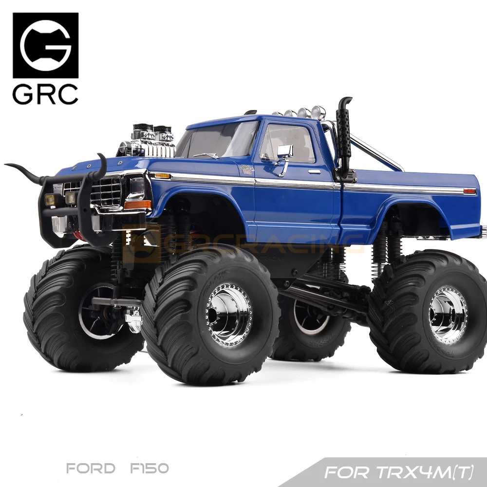 GRC 1/18 Vertical Exhaust Pipe 3D Printed for Traxxas TRX4M F150 TRX4MT F150 Upgrade Option Parts #G183RP