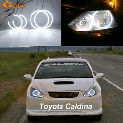 For Toyota Caldina T24 Pre Facelift 2002 2003 2004 Ultra Bright SMD LED Angel Eyes Halo Rings Kit Day Light Car Styling