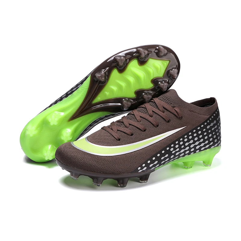 

Сверхлегкие профессиональные мужские футбольные бутсы для тренировок, нескользящие футбольные бутсы для газона TF/FG, футбольные кроссовки Chuteira Campo для мужчин 35-45
