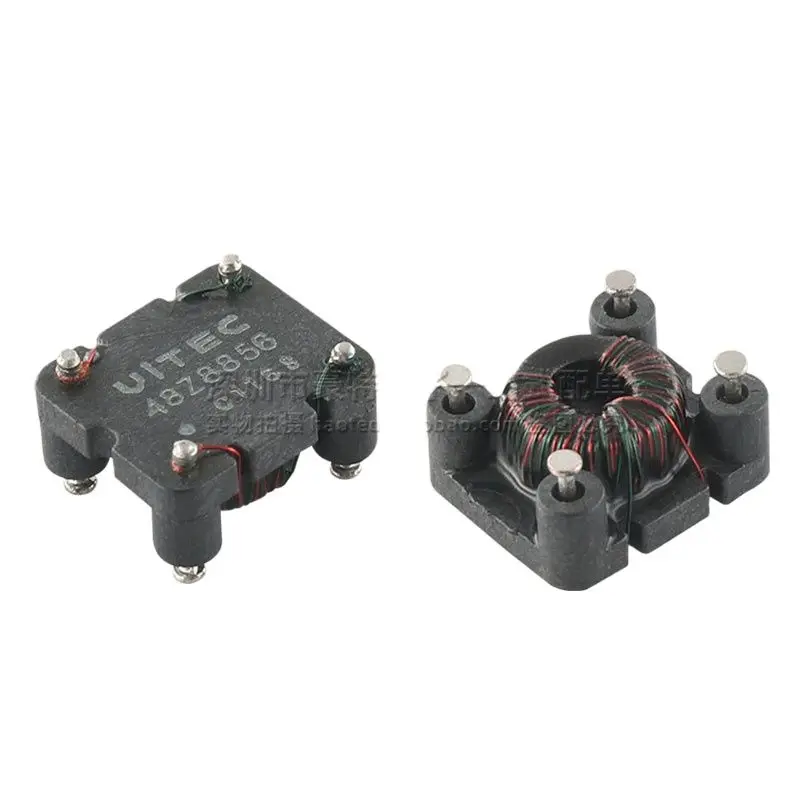 10PCS/Imported Patch Miniature 1MH 1000UH 102 0.5A Common Mode Filter Common Mode Inductor Magnetic Loop Coil 48Z8856