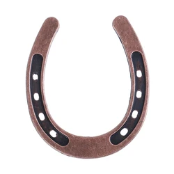1 PC 60*70mm Metal Horseshoe Table Centerpieces Kraft Paper Tag Bronze Party Favor Supply Wedding Gifts Souvenirs