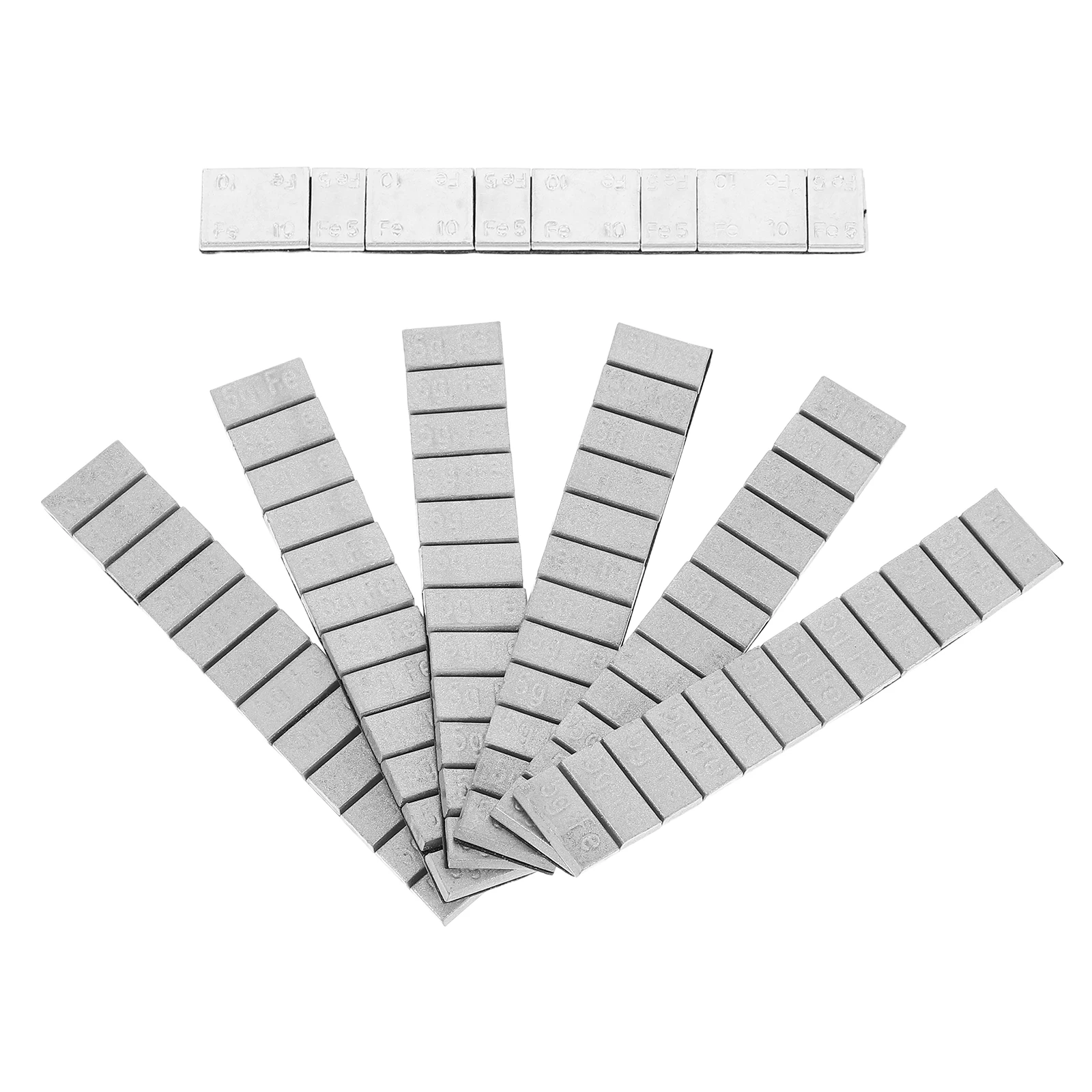 

Steel Car Wheel Balance Weight Blocks Tire Adhesive Vibration Reduction Durable Automotive Balancing Tools For Tire Repair