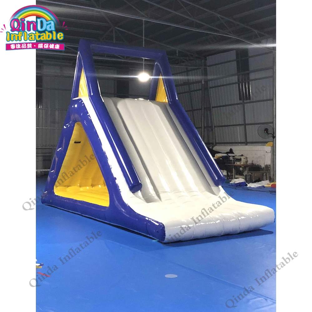 High Quality Inflatable Water Toys Floating Water Slide,Durable Inflatable Triangle Water Slide For Aqua Park