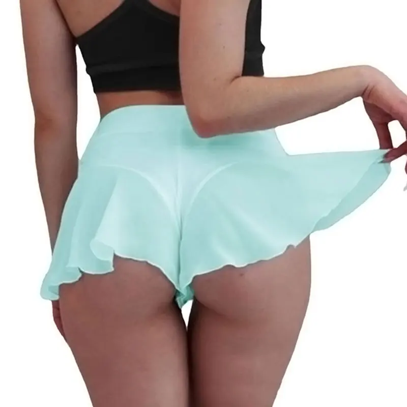 Women's High Waist Dance Skirt,Erotic Lingerie,Tennis Skirt,Girls Sports Skirt,Sexy Sports Shorts,Women's Upside Down Shorts