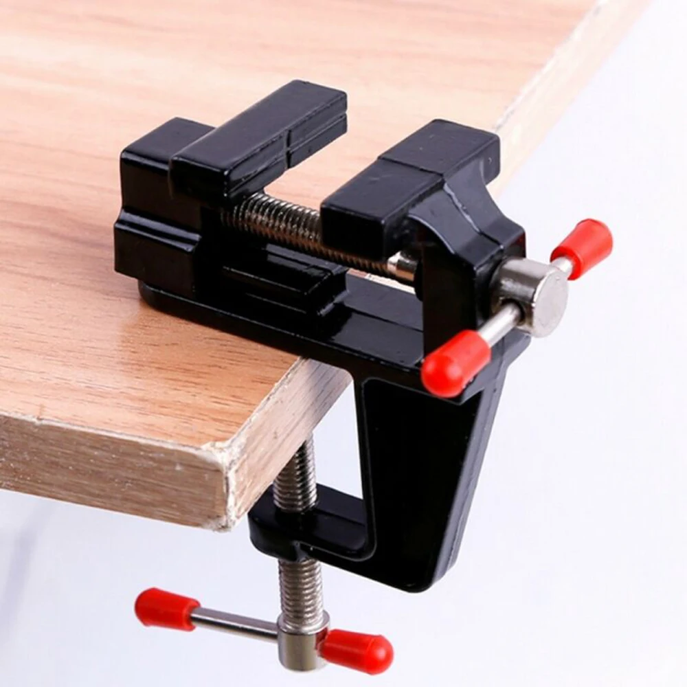 New Aluminum Alloy Multifunctional Plier Jewelry Electronics Workbench Mini Vise Table Vice Clamp Hand Tools