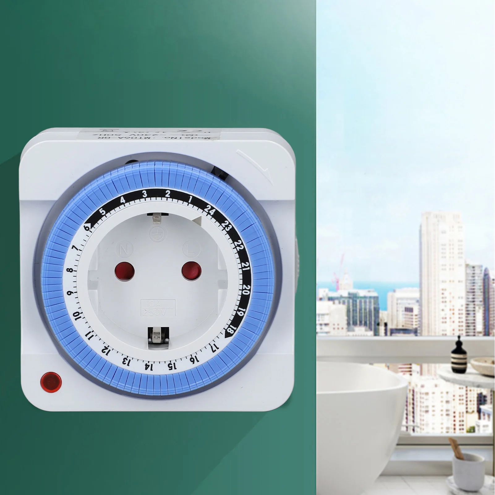 Timer  Socket Automatic Timing Light Outlet 24 Hour Mechanical Plug in Controller Timer  Outlet Timer  Socket