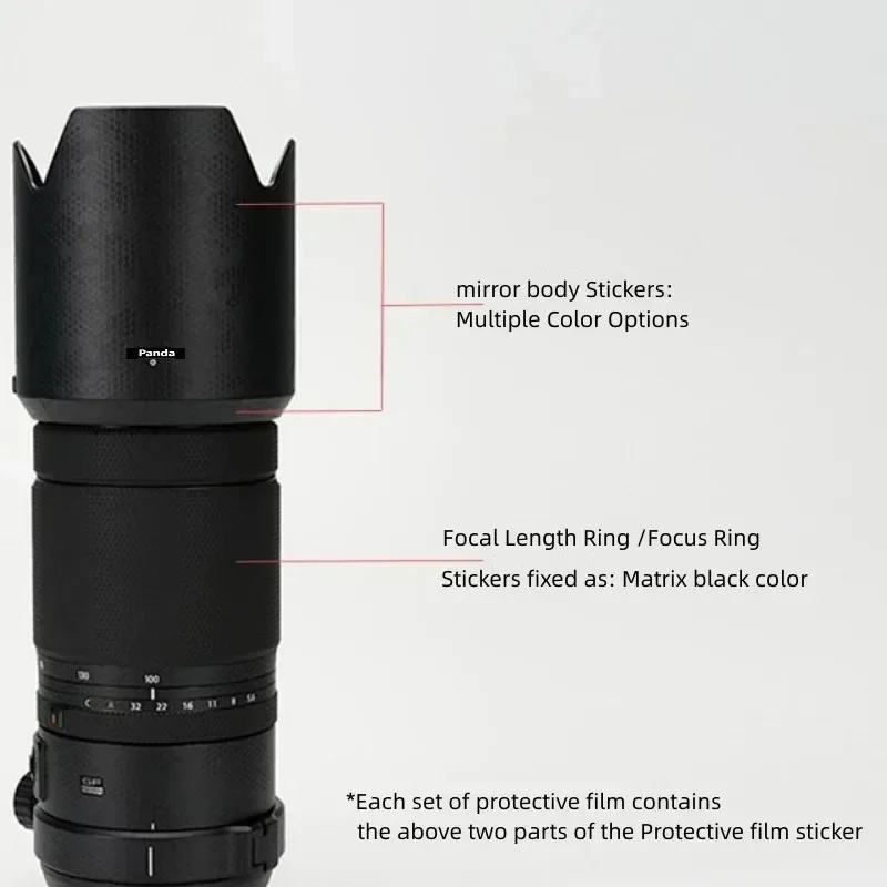 For Fuji Fujifilm GF 100-200mm F5.6 R LM OIS WR Anti-Scratch Camera Sticker Coat Wrap Protective Film Body Protector Skin