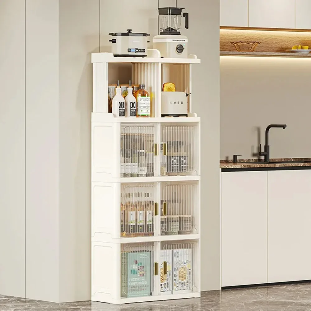 

#For Multifunctional Book Cabinet TransparentVisibleOrganizer Box LivingRoomDustproof Storage Room Dustproof Multi-floor Storage