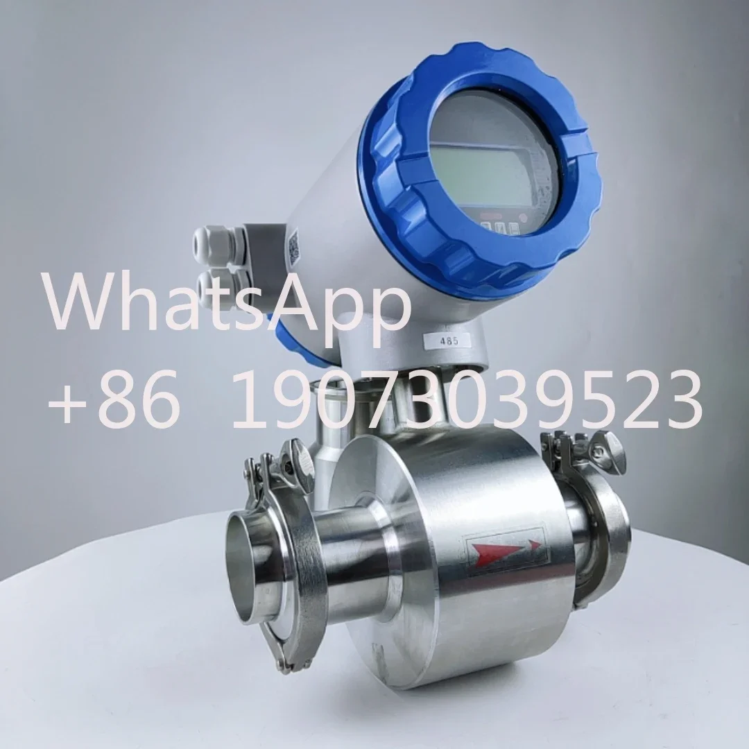 1 2 Inch Clamp Connection Electromagnetic Flow Meter Stainless Steel 304 316 Flow Meters 4-20mA