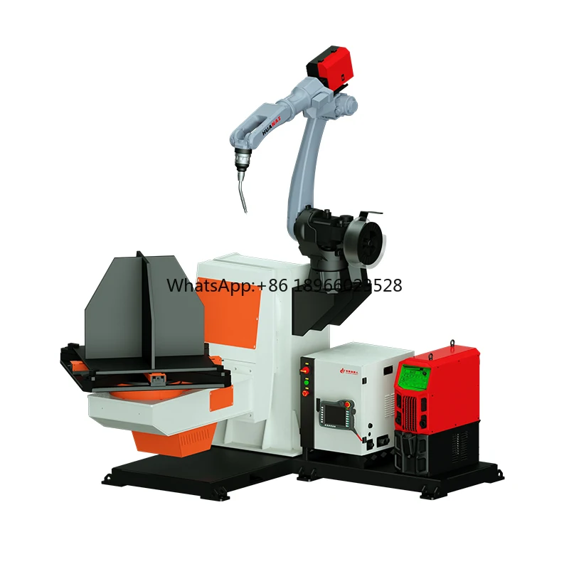 Power tower foot industry Programming without teach pendant Support customization 6-9 Axis Welding robot station