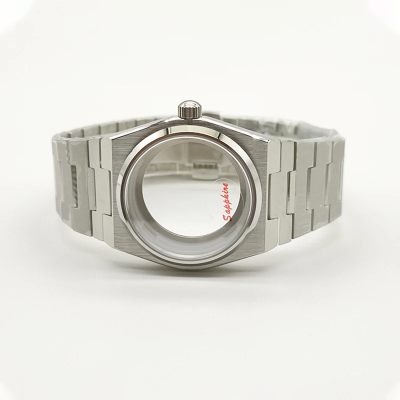 Корпуса для часов PRX Super Player Корпус из сапфирового стекла Подходит для NH35 NH36 NH38 7S26 4R Механизм Прозрачная задняя крышка Часы Замена детали