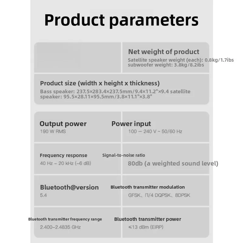 Speaker Bluetooth Desktop Kristal Musik, Hitam